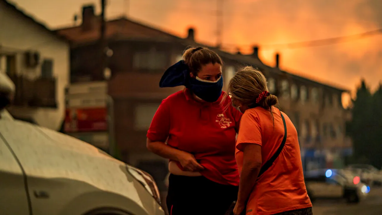 MAE emite o atenționare pentru românii care călătoresc în Spania. Riscul de incendii ajunge la niveluri extreme