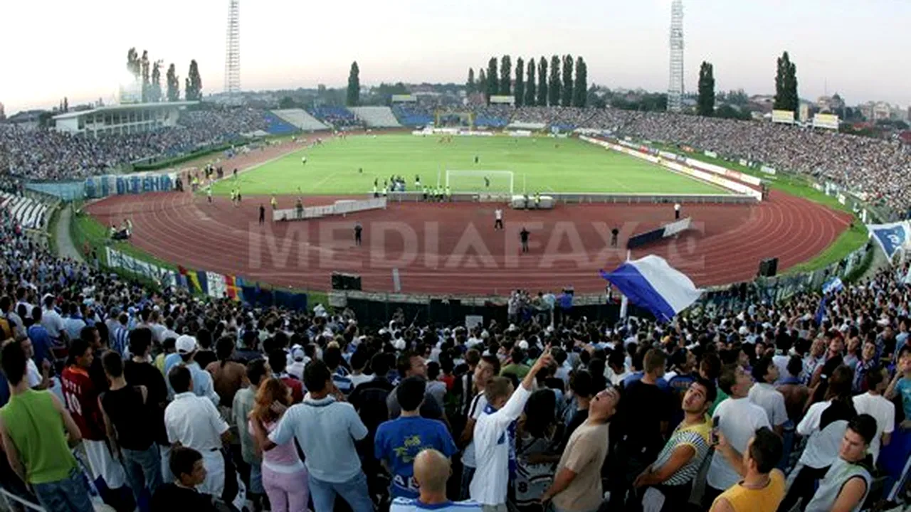 Trei fani ai echipei Universitatea Craiova, sancţionaţi după meciul cu Sportul Studenţesc