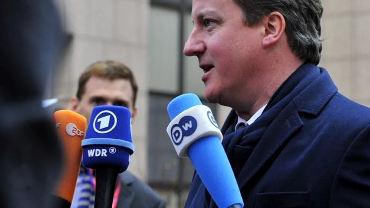 David Cameron avertizează: Dacă bugetul UE nu va fi redus, nu va exista un acord