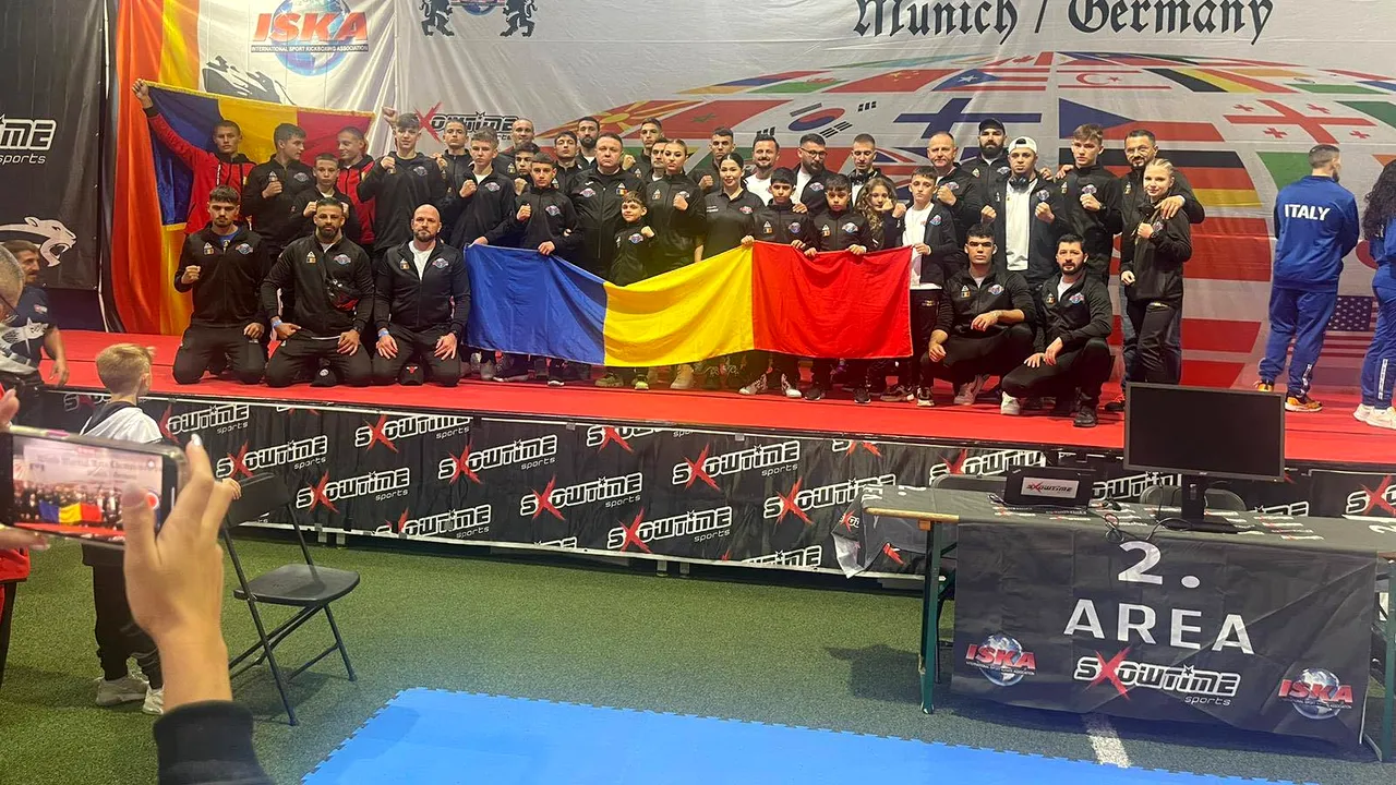Performanţă mare pentru România la Campionatele Mondiale ISKA. Top 5 în clasamentul pe naţiuni

