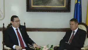 Iohannis l-a chemat pe Ponta la o discuţie marţi. Premierul a confirmat participarea