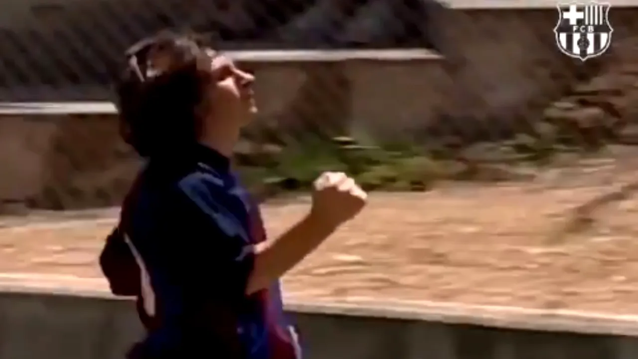 VIDEO | Messi te hipnotiza cu talentul său încă de când era copil