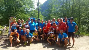 Concurs de ciclism montan 