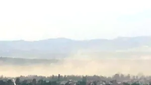 Avertisment în Maramureș. Praful de steril, purtat de vânt spre Baia Mare