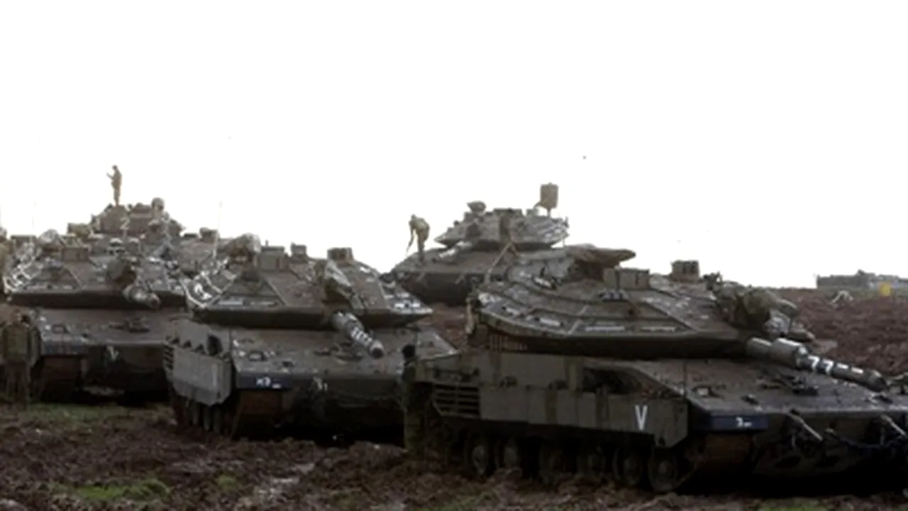 Trupele israeliene au intrat în Fâşia Gaza