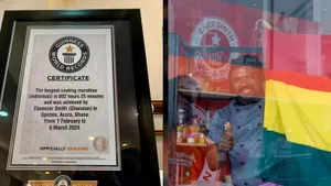 Un bucătar din Ghana este acuzat că a falsificat premiul Guinness World Records