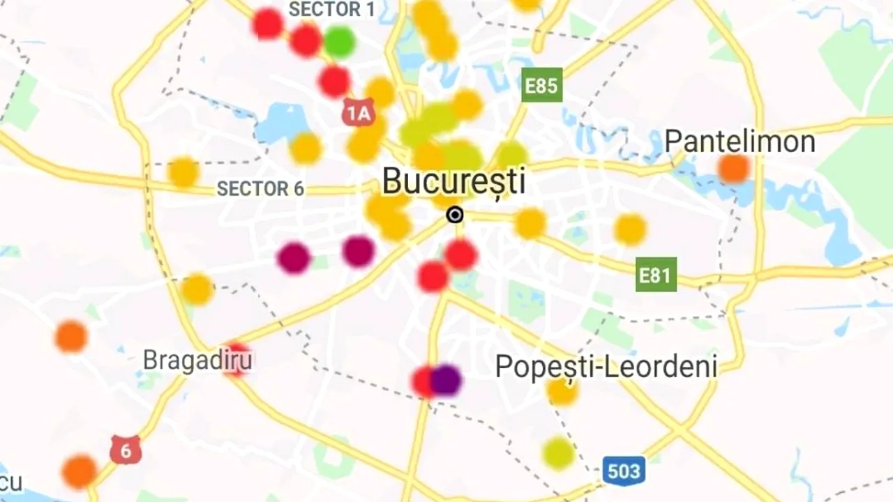 Aerul din Bucureşti devine irespirabil. Cum explică Garda de Mediu valorile mari ale poluării 