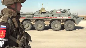 VIDEO| Forţele ruse s-au instalat în fosta bază militară aeriană a Statelor Unite din Siria