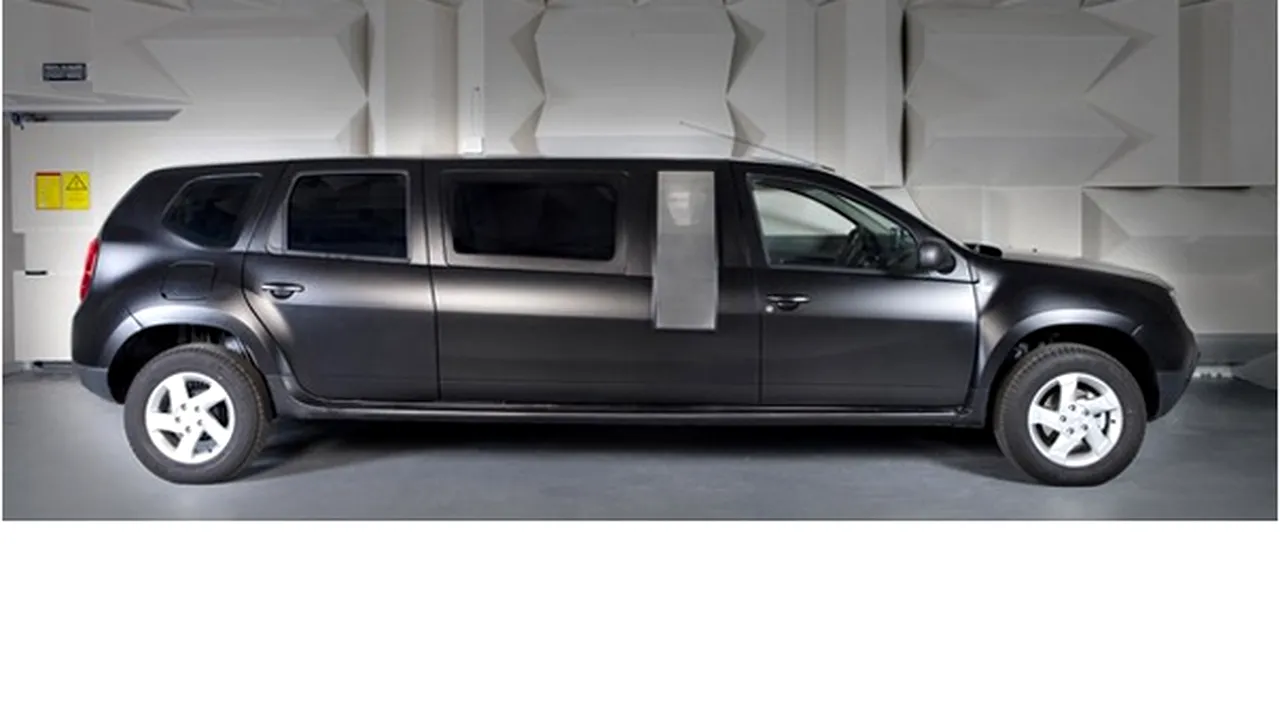 Cum arată prima limuzină Dacia, Dacia Duster Birou Mobil - FOTO