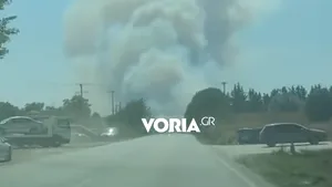 Incendiu puternic într-o zonă a Greciei preferată de români: turiștii au fost evacuați