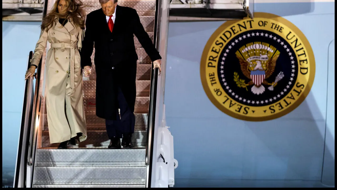 Trump începe a doua vizită de stat în Marea Britanie, între fast regal și proteste
