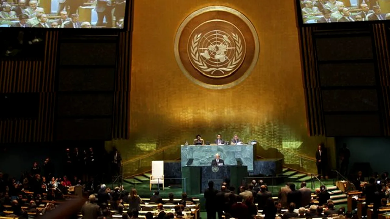 România s-a abţinut de la votul din Adunarea Generală a ONU privind statutul Palestinei