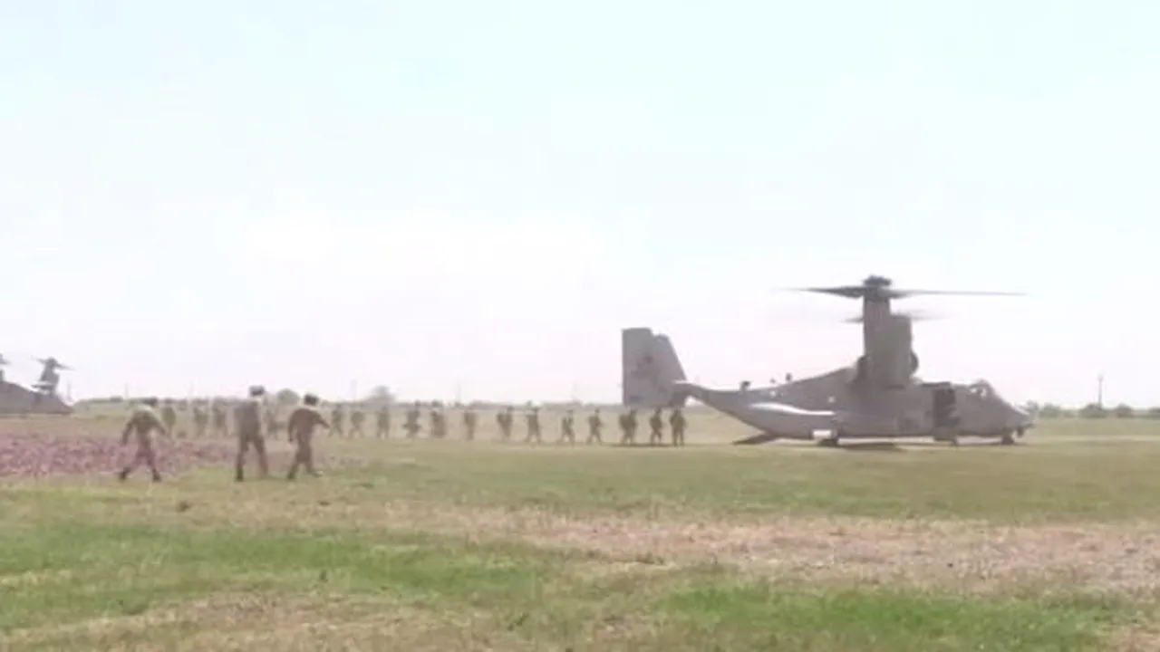 Exerciţiu la graniţa cu Serbia, pentru testarea capacităţii de răspuns în faţa fluxului de refugiaţi
