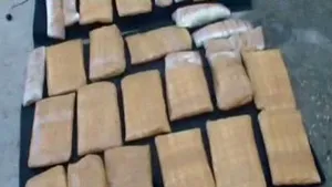 CAPTURĂ de 17,6 kilograme de heroină la Giurgiu. Două persoane au fost reţinute - VIDEO