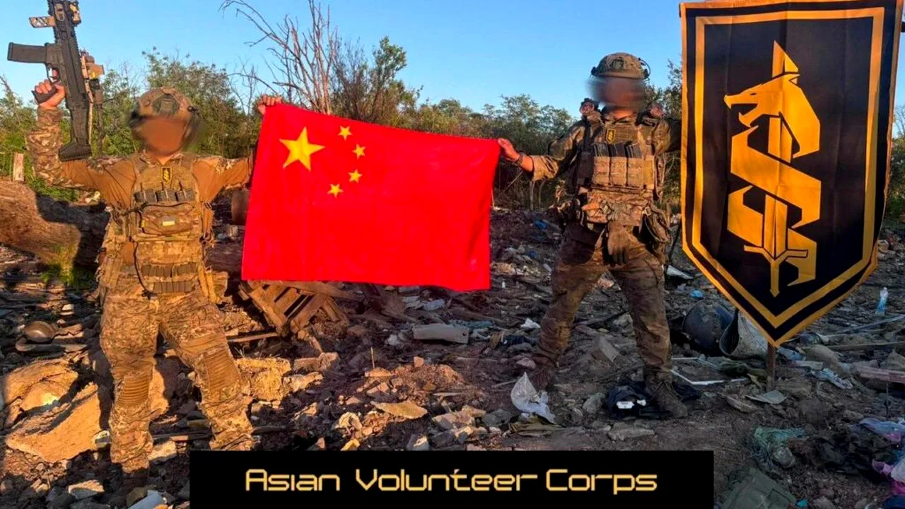 Chinezii și japonezii luptă împreună împotriva Rusiei. Armata ucraineană are o unitate de voluntari asiatici