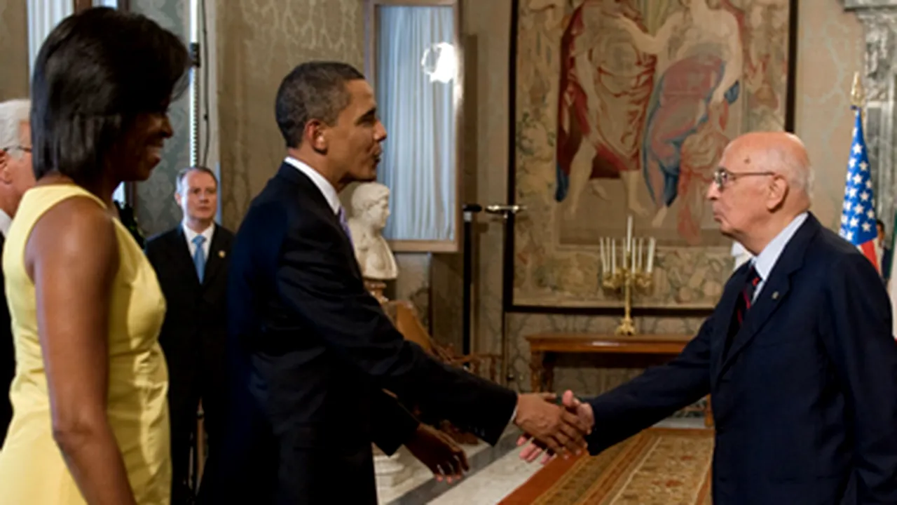 Barack Obama a sosit în Italia pentru summitul G8 - VIDEO