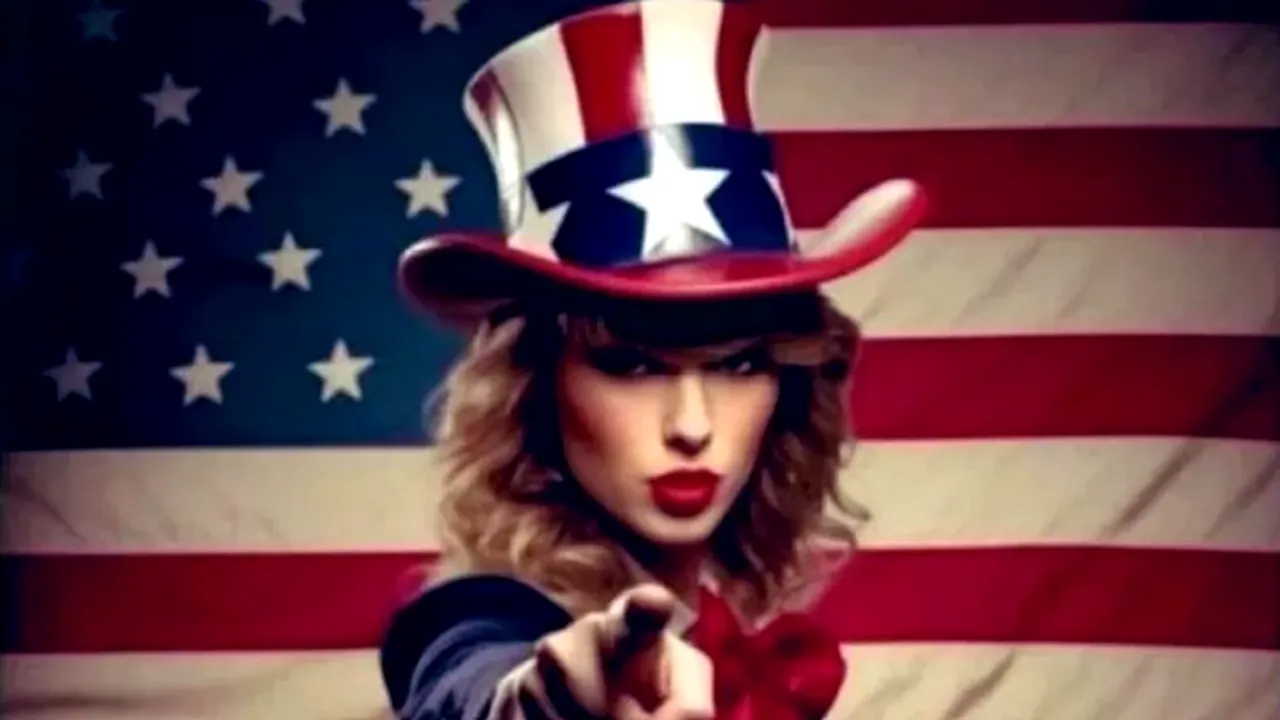 Imagini false cu Taylor Swift sugerează că vedeta îl susţine pe Trump la alegerile prezidenţiale