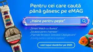 Record la eMAG în 2025: Un sucevean a făcut peste 2.400 comenzi. Care au fost produsele cel mai bine vândute și cele mai amuzante căutări