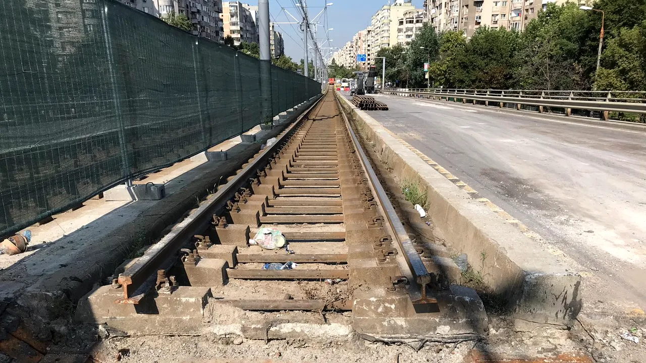 Tramvaiul 41: Trece testul Primăria? Cum se prezintă şantierele de la podurile Grant şi Ciurel | GALERIE FOTO, VIDEO