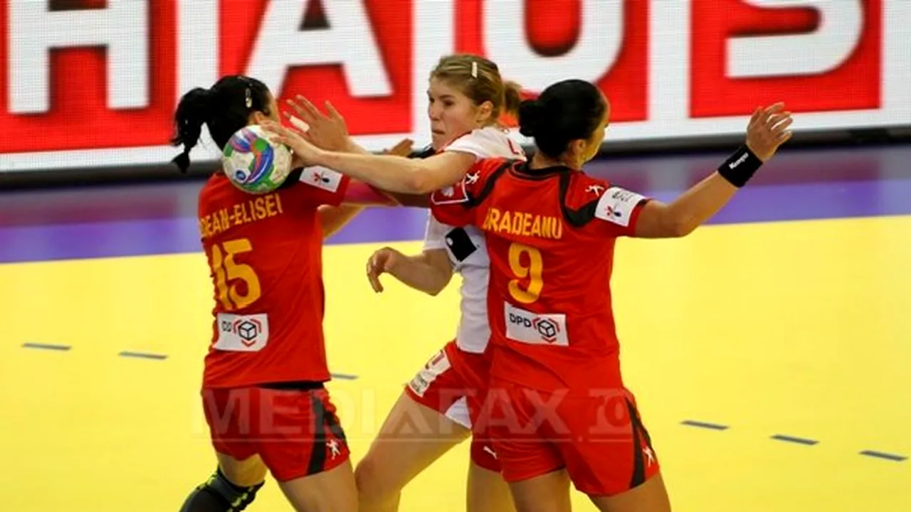 România-Danemarca, scor 29-29, în a doua partidă la CE de handbal feminin