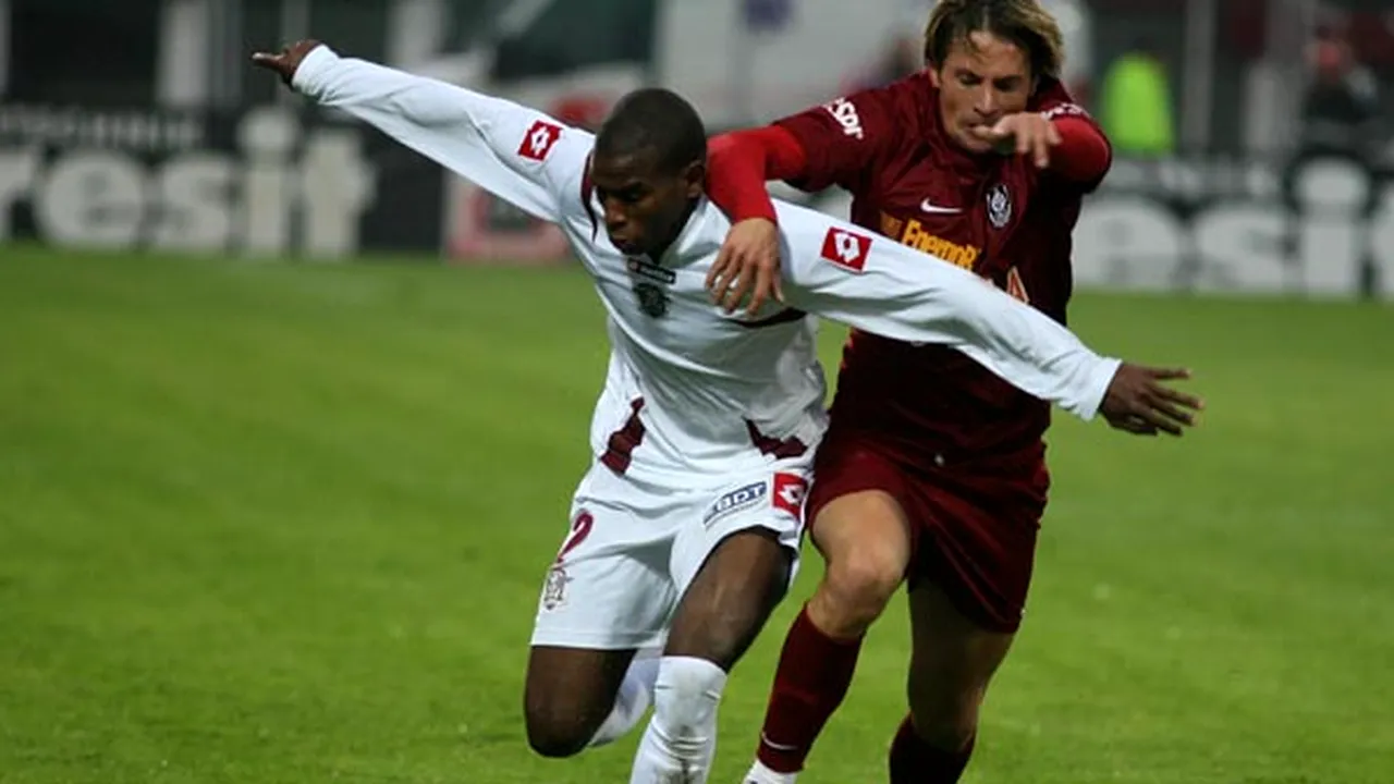 CFR Cluj a câştigat derbiul cu Rapid