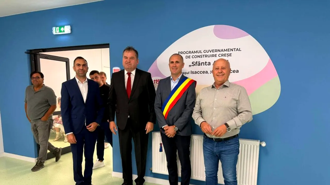 Cseke Attila anunță inaugurarea celei de-a doua creșe din județul Tulcea, realizată prin Programul „Sfânta Ana”