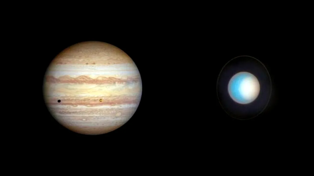 Planetele se schimbă. Telescopul Hubble surprinde imagini uimitoare cu Jupiter şi Uranus