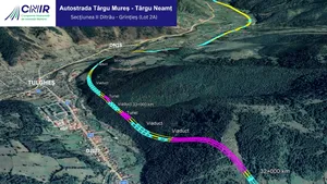 A început proiectarea sectorului Ditrău - Grințieș din A8, care traversează munții în Harghita și Neamț