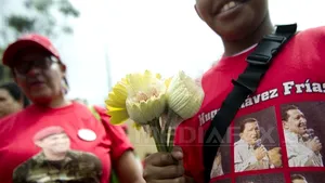 Mii de manifestanţi pe străzile din Caracas, într-un gest de solidaritate cu Chavez