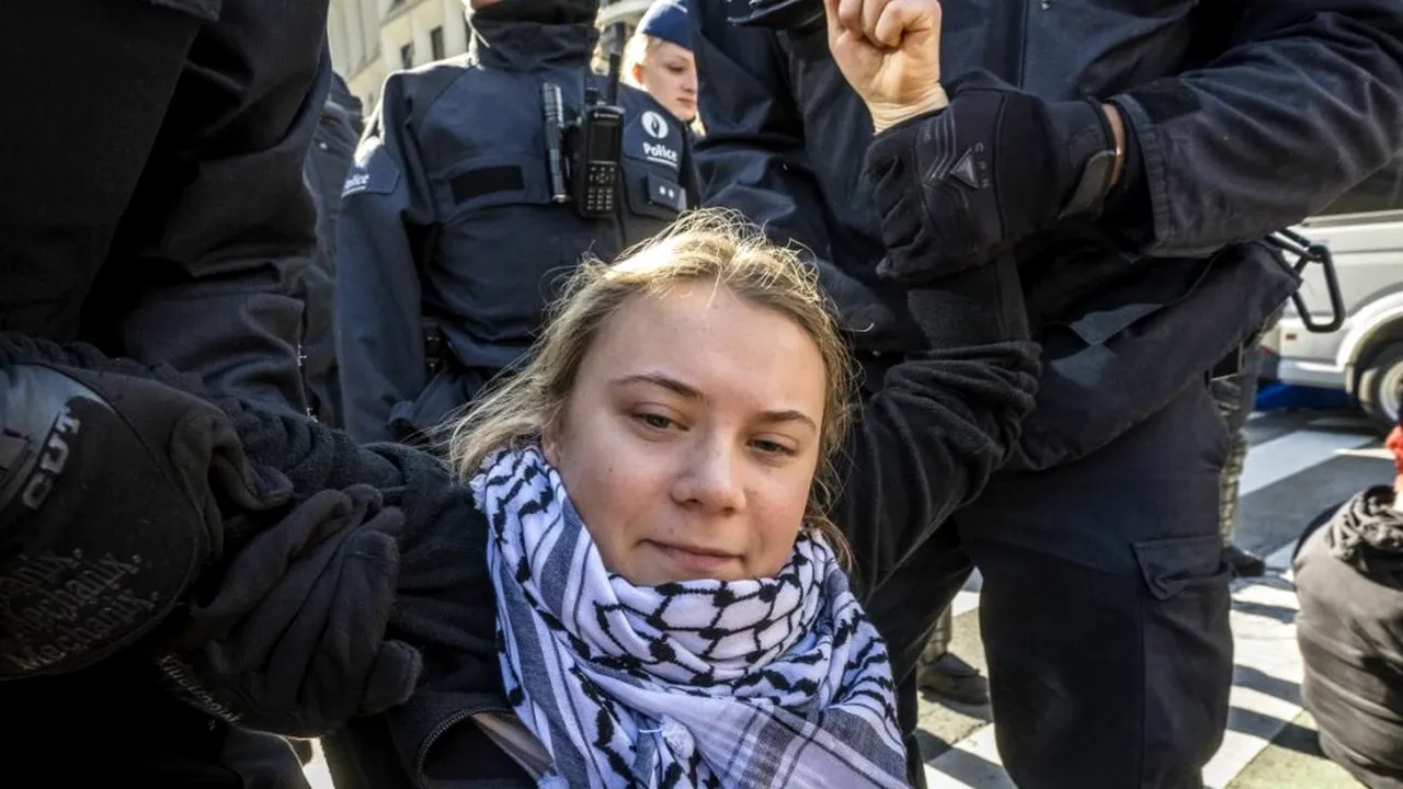 Greta Thunberg urmează să fie deportată din Israel împreună cu alți activiști pro-Gaza
