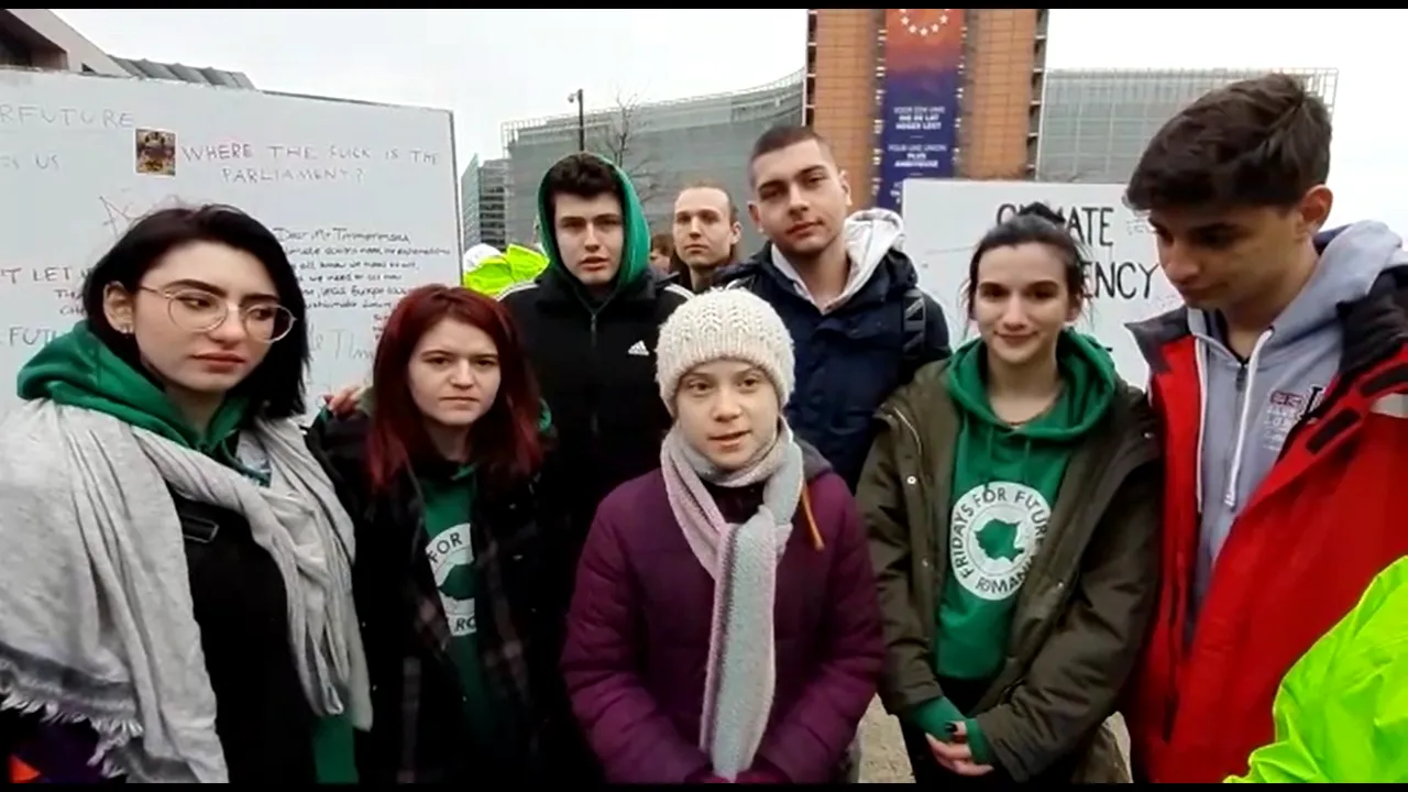 MEDIAFAX EXCLUSIV | Greta Thunberg, primul mesaj pentru România: Fiţi uniţi împotriva tăierilor ilegale de copaci! Ne vedem în stradă!