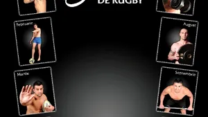 FRR a pus în vânzare în scopuri caritabile calendarul pe 2012 cu rugbişti din echipa naţională