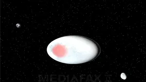 Acoperită cu cristale de gheaţă, o planetă pitică străluceşte dincolo de Neptun - VIDEO