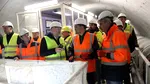 Ministrul Transporturilor, la străpungerea ultimei porțiuni a tunelului feroviar Mureni