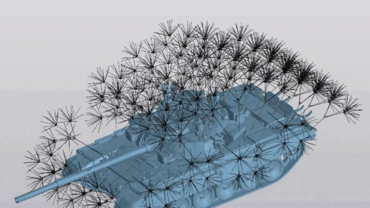 Cel mai recent design rudimentar al Moscovei: tancul „păpădie”, considerat distrugătorul de drone