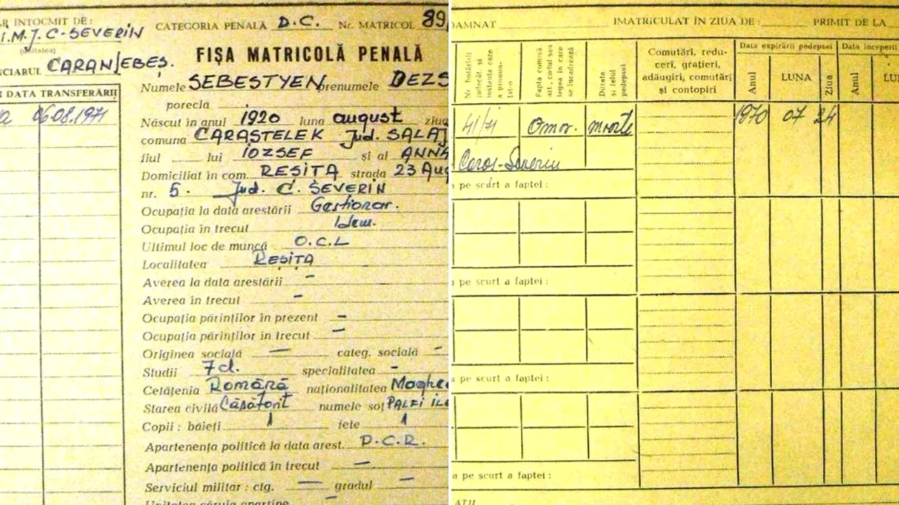 ISTORIA FĂRĂ PERDEA Marius Oprea | Capitaliştii comunismului: un gestionar condamnat la moarte în 1971, mînă în mînă cu un maior de securitate