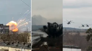 Armata rusă se apropie de Kiev / Au loc atacuri cu rachete