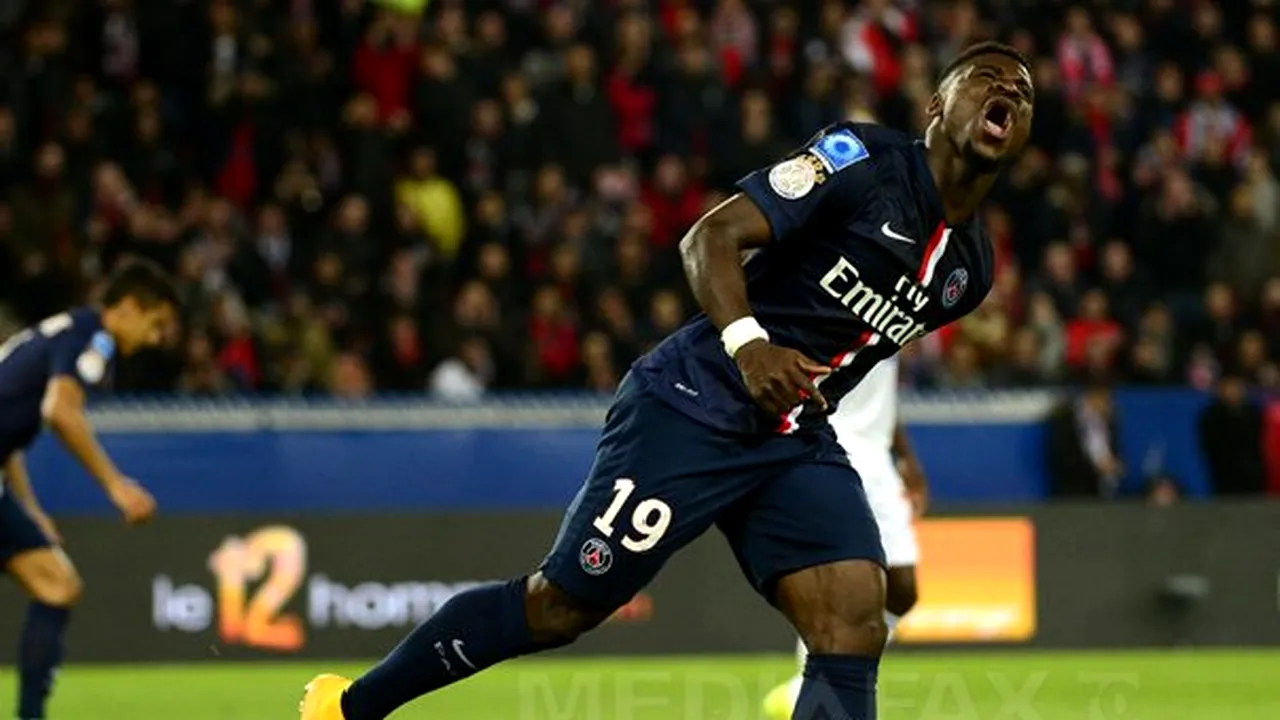 Serge Aurier, suspendat de UEFA trei meciuri, Ibrahimovici o partidă