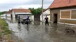 Gospodării inundate în județul Caraș-Severin