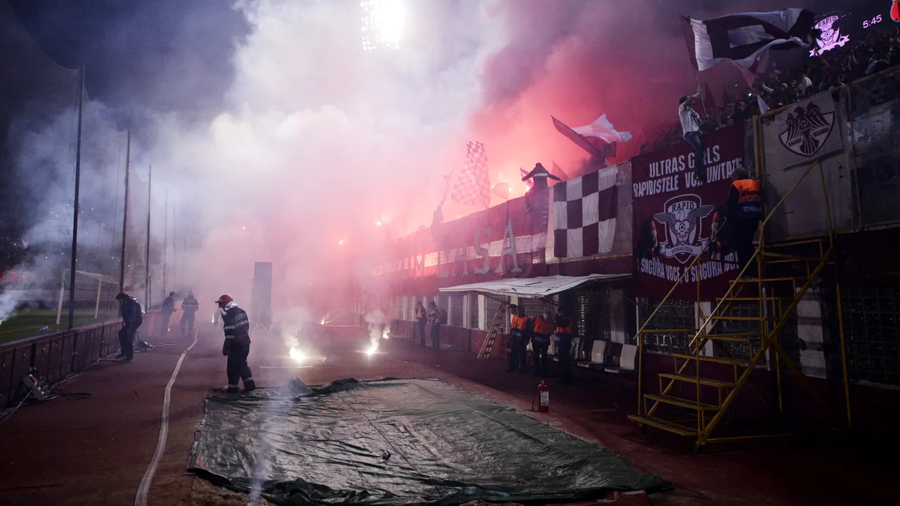 Ion Ion, despre atmosfera de la Rapid-Steaua: A fost ca un meci din Grecia, ca la PAOK