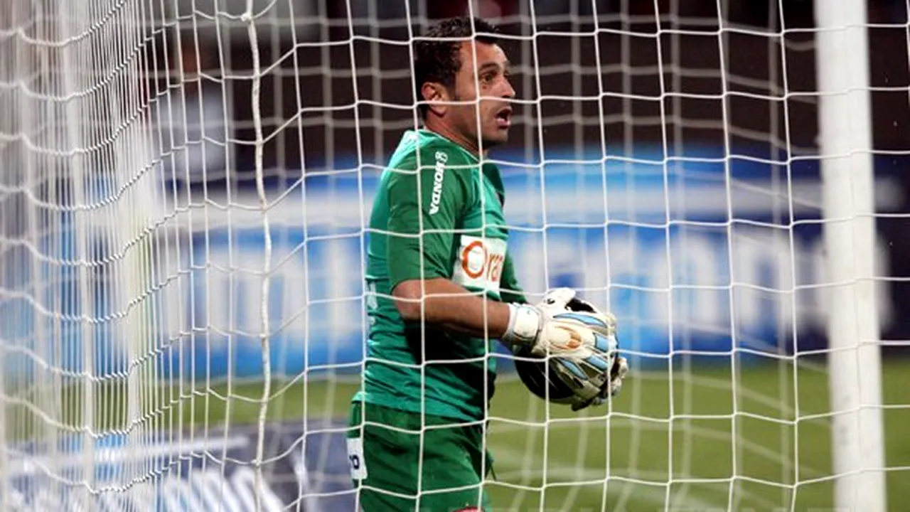 Dinamo nu i-a prelungit contractul portarului Cristian Munteanu
