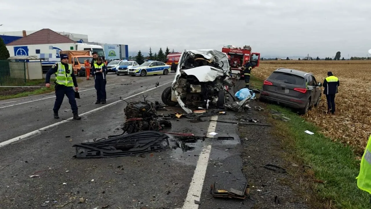 Accident grav în județul Brașov: o persoană a murit și alta a fost rănită