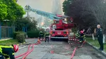 Hunedoara: Incendiu puternic la acoperișul unei hale