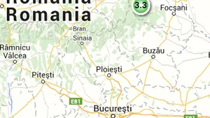 Cutremur de 3,3 grade în Vrancea 