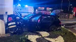 Accident în Botoșani: Doi răniți după ce mașina a ajuns în mijlocul sensului giratoriu