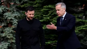 Zelenski a discutat cu Mark Carney înaintea întrevederii cu Donald Trump în Florida