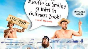 Fă-ţi un #selfie cu Smiley şi intri în Guinness Book