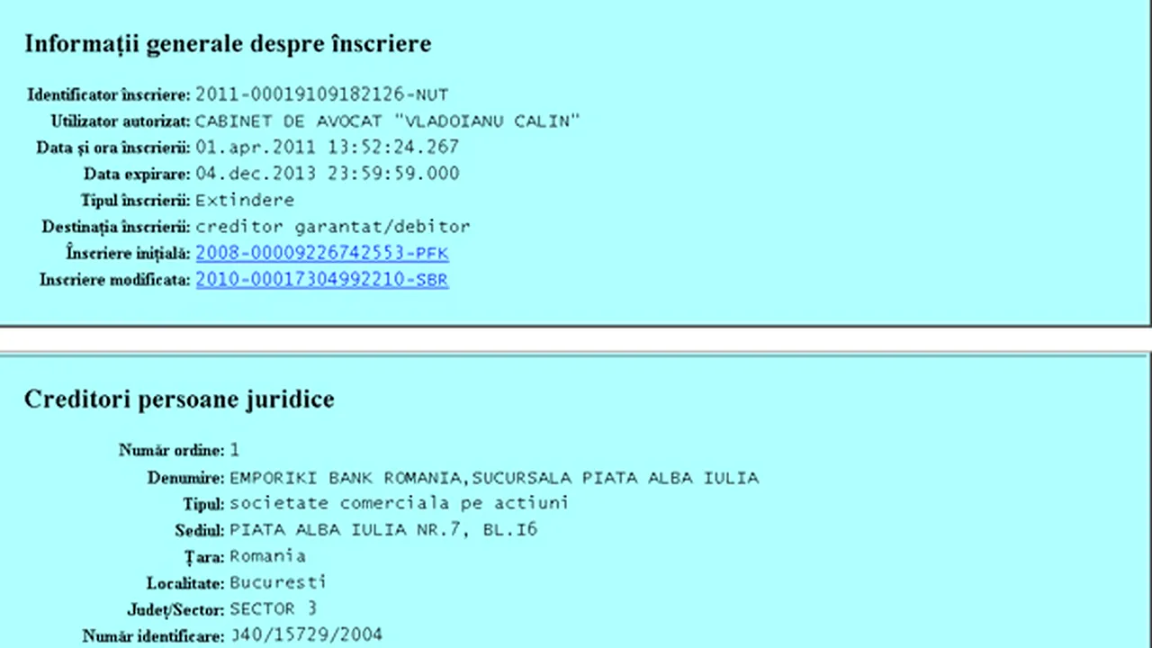 EXCLUSIV: Butoane, girant într-un contract de împrumut pentru firma ginerelui senatorului Măgureanu