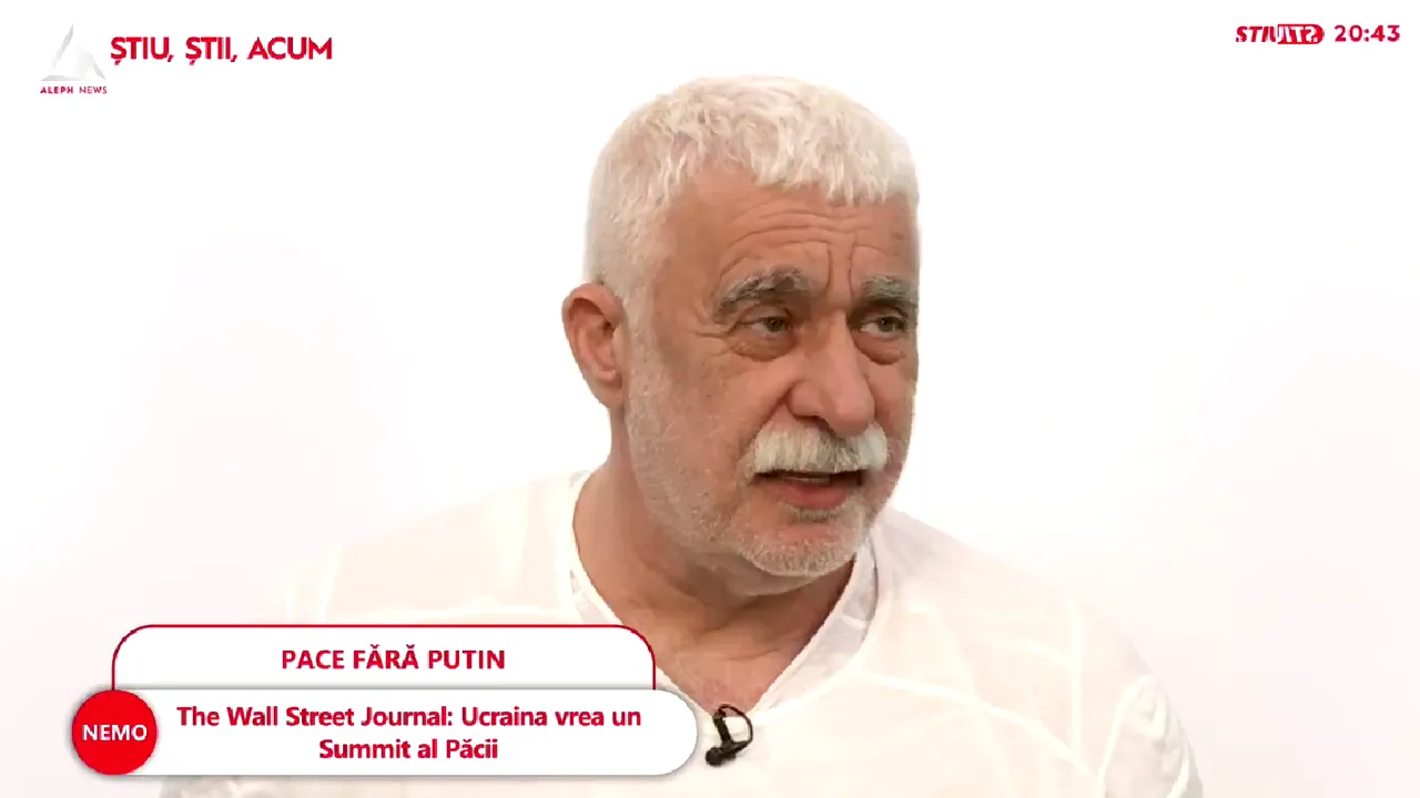 Adrian Sârbu: Summit-ul de pace este cel mai spectaculos pas din contraofensiva Ucrainei
