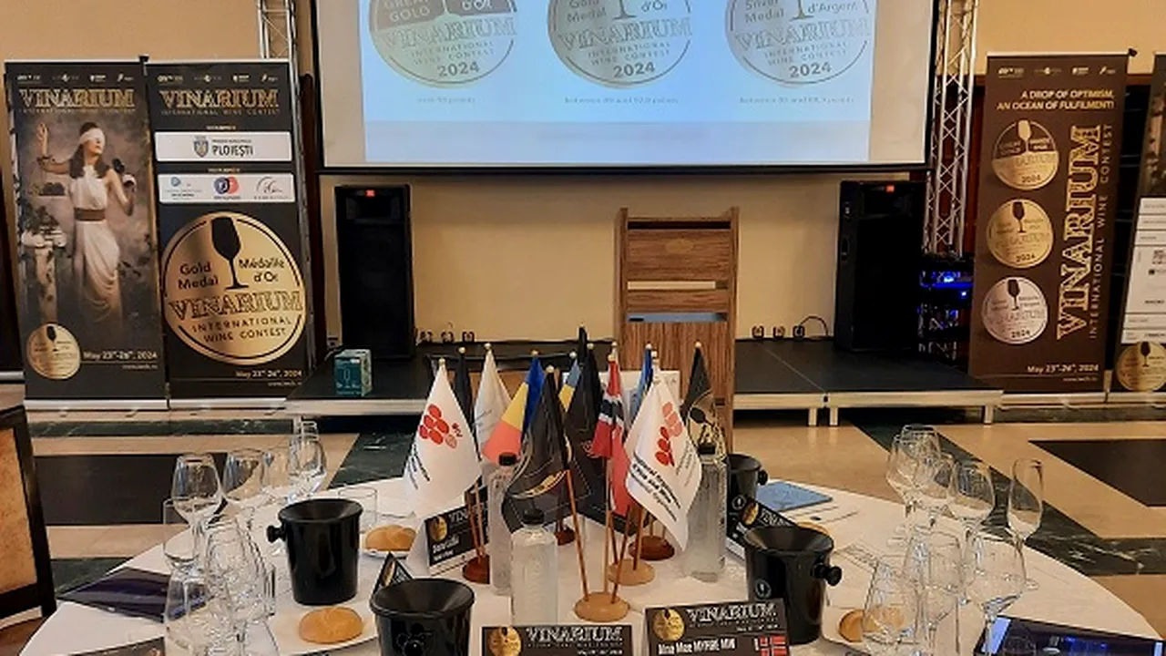 Ediţia XXI a VINARIUM International Wine Contest a avut loc în perioada 23-26 mai 2024 la Ploieşti